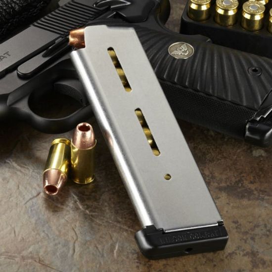 Picture of WILSON COMBAT 1911 .45 ACP FULL-SIZE 8RD STANDARD BASE MAGAZINE NEW, 47D