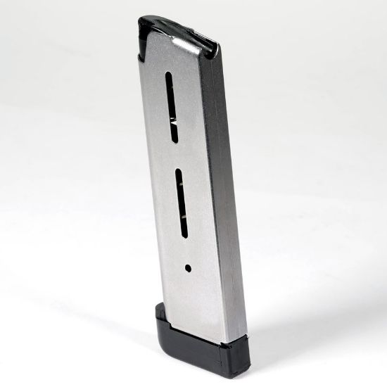 Picture of WILSON COMBAT 1911 .45 ACP FULL-SIZE 8RD EXTENDED BASE MAGAZINE NEW, 47DE