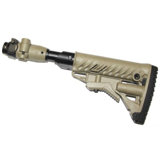 Picture of GALIL AR/SAR RECOIL REDUCING M4 FOLDING COLLAPSIBLE BUTTSTOCK, FDE