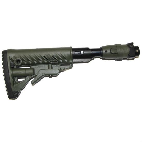 Picture of GALIL AR/SAR RECOIL REDUCING M4 FOLDING COLLAPSIBLE BUTTSTOCK, OD GREEN