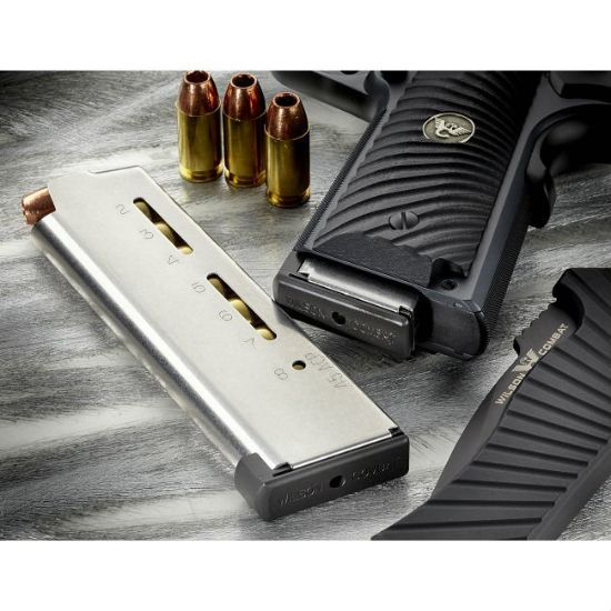 Picture of WILSON COMBAT ELITE TACTICAL MAGAZINE 1911 .45 ACP FULL-SIZE 8RD ETM BASE NEW