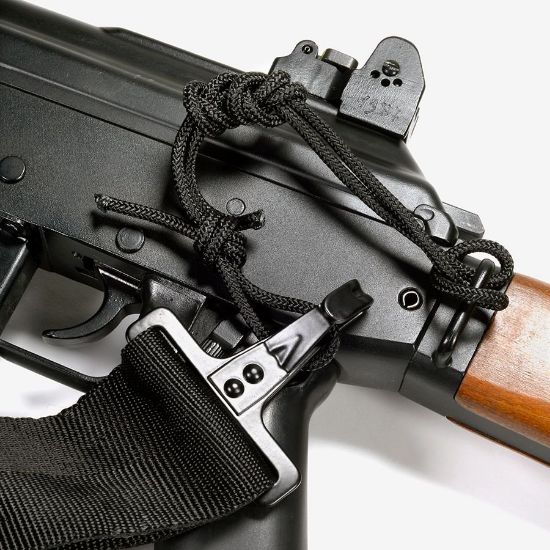 Picture of ISRAELI ARMY BLACK RIFLE SLING FOR GALIL, AR, AK