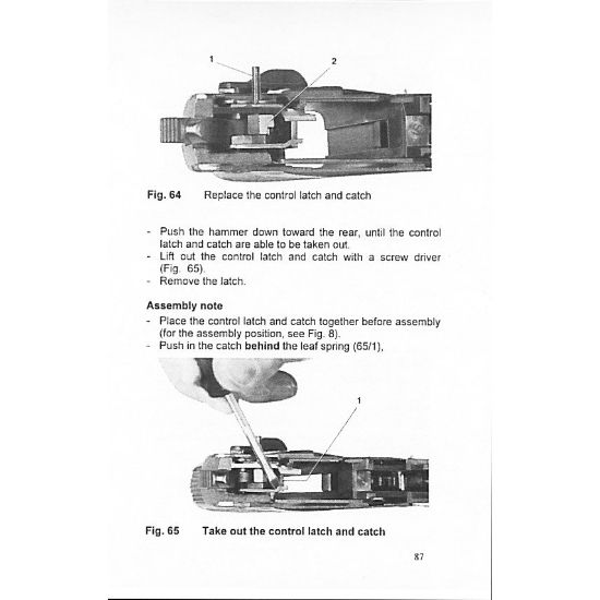 Picture of GERMAN ARMY P8 (HK USP) OPERATORS MANUAL, IN ENGLISH