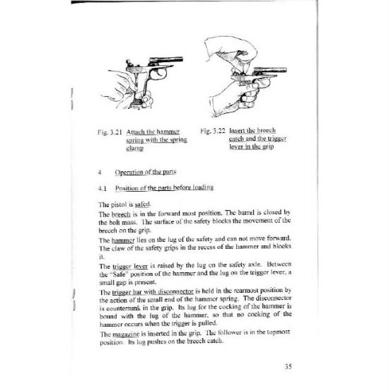 Picture of MAKAROV PISTOL OPERATOR MANUAL, DDR EAST GERMAN ISSUE