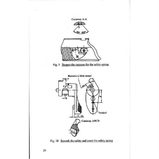 Picture of MAKAROV PISTOL REPAIR MANUAL, DDR EAST GERMAN ISSUE