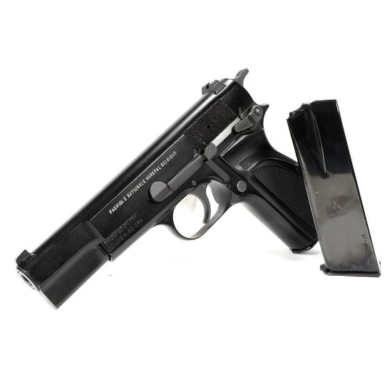 Picture of BROWNING HP 9MM 15RD FLUSH FIT BLUED MAG NEW, MEC-GAR