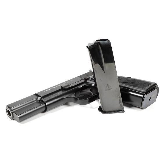 Browning Hi-Power 9mm 15rd Flush Fit Blued Magazine, Hi Power, High Power, BHP, Mec-Gar, 765595440067, MGBRHP15B, MEC-MGBRHP15B, RTG Parts