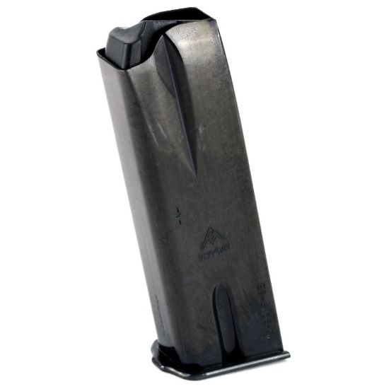 Browning Hi-Power 9mm 13rd Blued Magazine, Hi Power, High Power, Mec-Gar, BHP, 765595440050, MEC-MGBRHP13B, RTG Parts