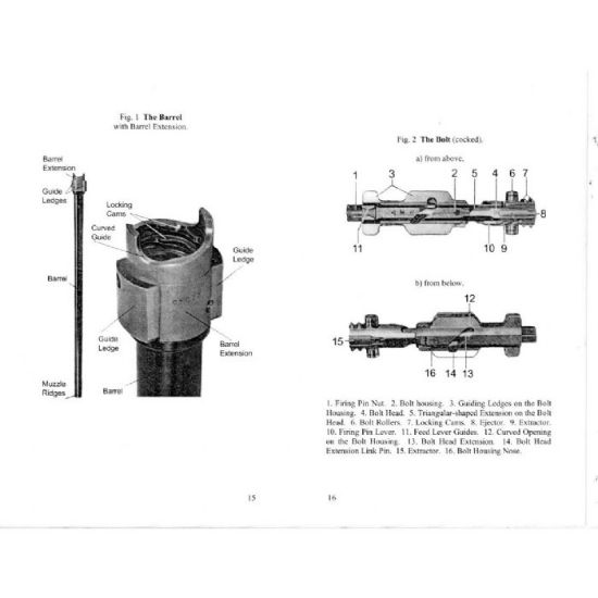 Picture of MG34 OPERATOR'S MANUAL, 1942 BUTZ EDITION IN ENGLISH