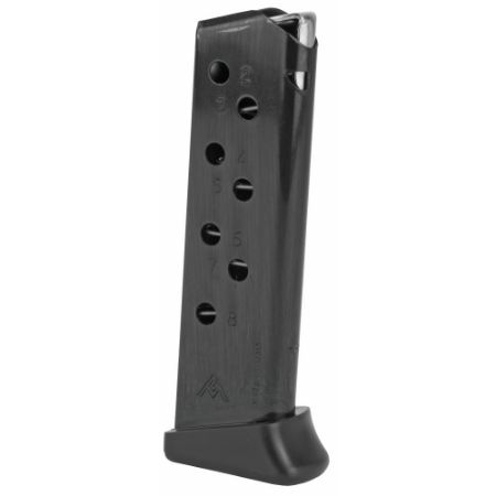 Picture of WALTHER PP .32 ACP 8RD BLUED FINGER REST FLOORPLATE MAGAZINE, MEC-GAR