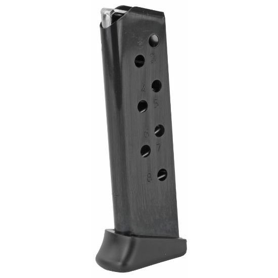Picture of WALTHER PP .32 ACP 8RD BLUED FINGER REST FLOORPLATE MAGAZINE, MEC-GAR