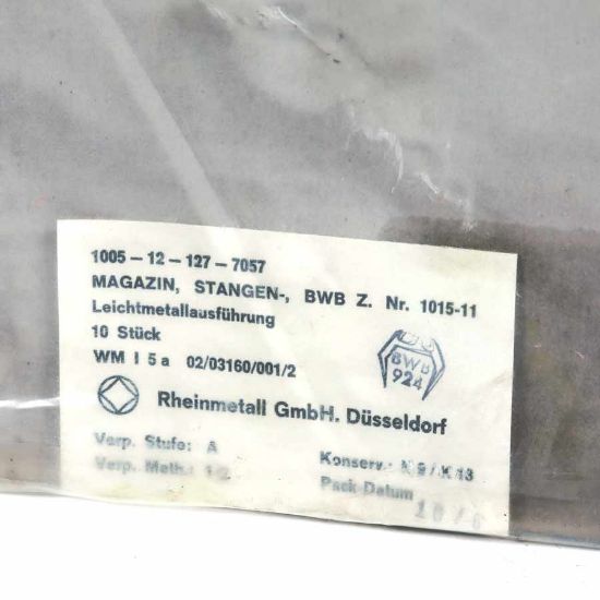 Picture of NEW IN BOX 10-PACK RHEINMETALL G3 20RD ALLOY MAGS