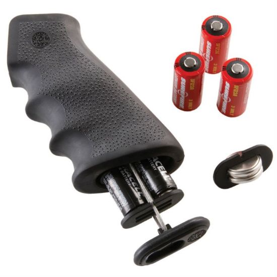 Picture of HOGUE AR15 M16 OVERMOLDED RIFLE GRIP WITH CARGO MANAGEMENT SYSTEM, BLACK