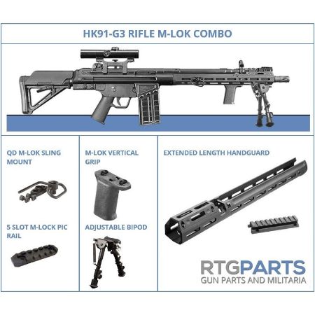 Picture of G3 HK91 RIFLE M-LOK HANDGUARD COMBO