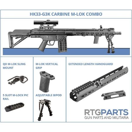 Picture of HK33 G3K CARBINE M-LOK HANDGUARD COMBO
