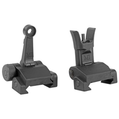 Picture of MIDWEST FLIP UP COMBAT RIFLE SIGHT SET, FRONT & REAR BUIS