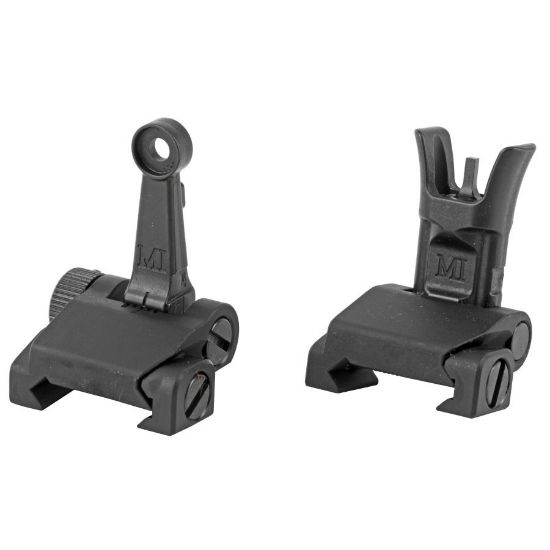 Picture of MIDWEST FLIP UP COMBAT RIFLE SIGHT SET, FRONT & REAR BUIS