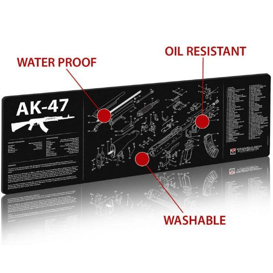 AK47 Cleaning and Repair Mat by TekMat, 612409971371, CLN-TEK-R36-AK47, RTG Parts