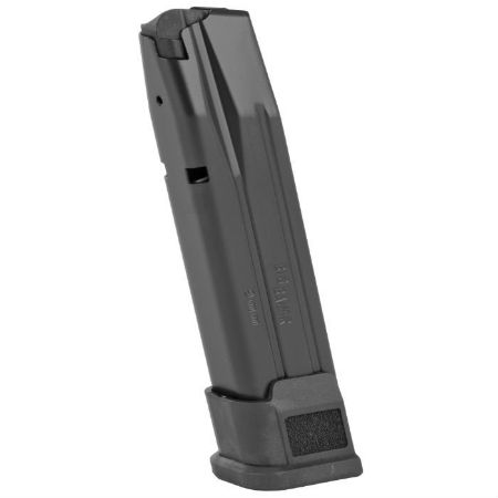 SIG P320 P250 P211 21rd 9mm Extended Capacity Magazine, Mags, Black, 798681555253, SIG-MAG-MOD-F-9-21, RTG Parts