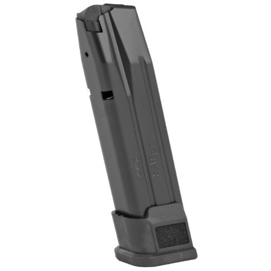 SIG P320 P250 P211 21rd 9mm Extended Capacity Magazine, Mags, Black, 798681555253, SIG-MAG-MOD-F-9-21, RTG Parts