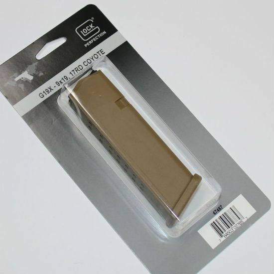 Picture of GLOCK 19X OEM 9MM 17RD MAGAZINE, MODEL 17 19X  34