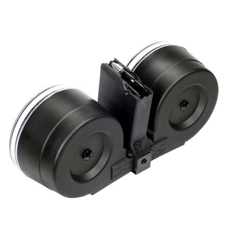 Picture of RWB AR15 100RD DOUBLE DRUM MAG WITH POUCH