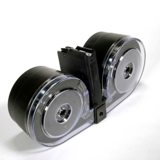 Picture of RWB AR15 100RD DOUBLE DRUM MAG WITH POUCH