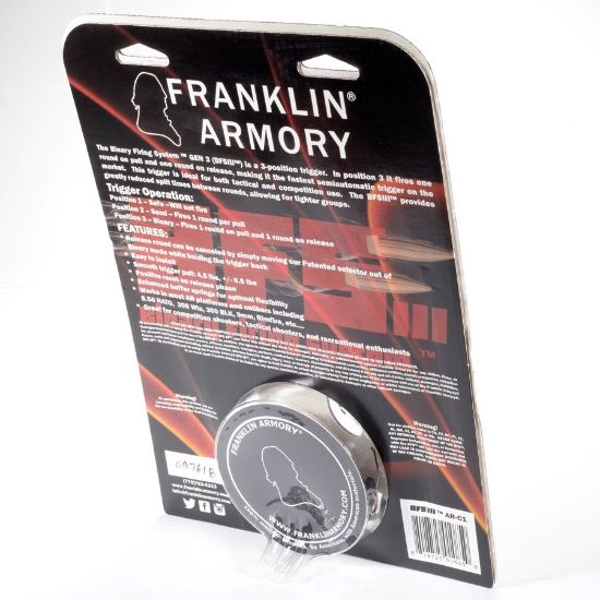 Picture of FRANKLIN ARMORY BFSIII AR-C1 BINARY TRIGGER KIT FOR AR
