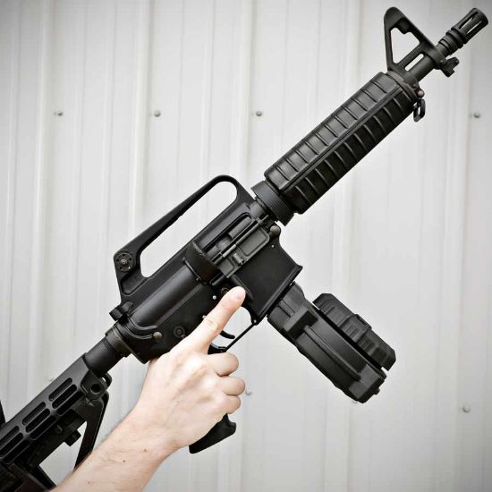 Picture of AR15 9MM COLT SMG 50RD 9MM DRUM MAG, U.S. MADE