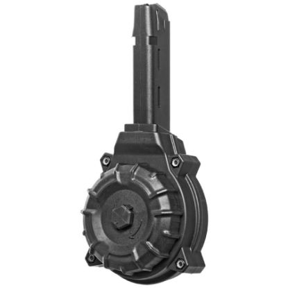 Picture of GLOCK 9MM 50RD DRUM MAG FOR MODEL 17 19 26 34, BLACK
