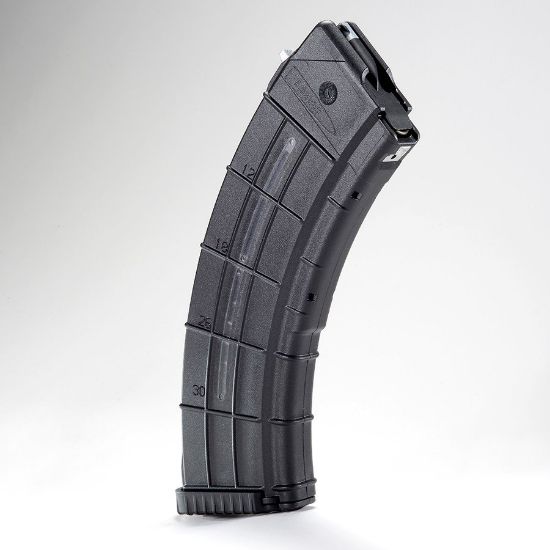 AK47 30rd Window Magazine 7.62x39mm, BHO Bolt Hold Open Follower, Made in Bosnia by AC-Unity, Steel Reinforced, Metal locking lugs, 0387500150031, ACU-04, RTG Parts