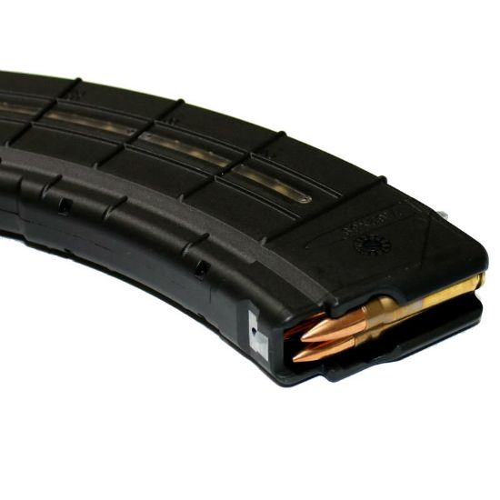 AK47 30rd Window Magazine 7.62x39mm, BHO Bolt Hold Open Follower, Made in Bosnia by AC-Unity, Steel Reinforced, Metal locking lugs, 0387500150031, ACU-04, RTG Parts