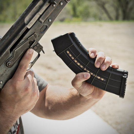 AK47 30rd Window Magazine 7.62x39mm, BHO Bolt Hold Open Follower, Made in Bosnia by AC-Unity, Steel Reinforced, Metal locking lugs, 0387500150031, ACU-04, RTG Parts