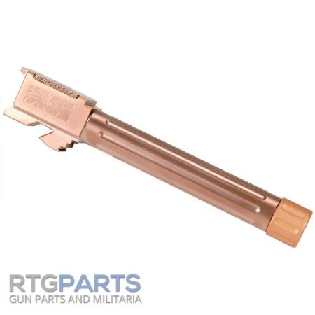 Picture of CMC TRIGGERS GLOCK DROP-IN THREADED BARREL, BRONZE FINISH FOR GLOCK 17 GEN 3 AND 4