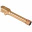 Picture of CMC TRIGGERS GLOCK DROP-IN THREADED BARREL, BRONZE TiCN FINISH, FOR GLOCK 19 GEN 3 AND 4
