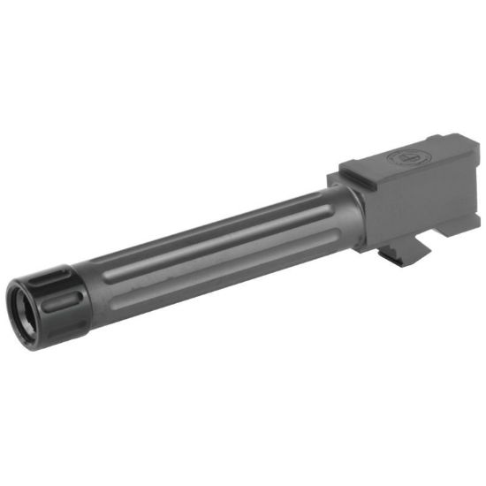 Picture of CMC TRIGGERS GLOCK DROP-IN THREADED BARREL 1/2x28, BLACK, FOR GLOCK 19 GEN 3 AND 4