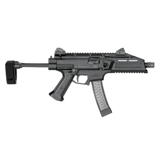 Picture of SB TACTICAL SCORPION ADJUSTABLE PSB, BLACK