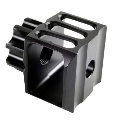 Picture of JMAC LAF-14 LOUD AND FLASHY MUZZLE BRAKE, 14x1