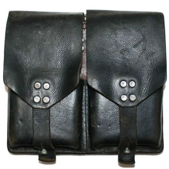 Picture of 10-PACK FAL LEATHER DUAL MAG POUCH, FAIR
