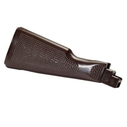 Picture of EAST GERMAN BROWN PEBBLE GRAIN BUTTSTOCK NEW, STRIPPED