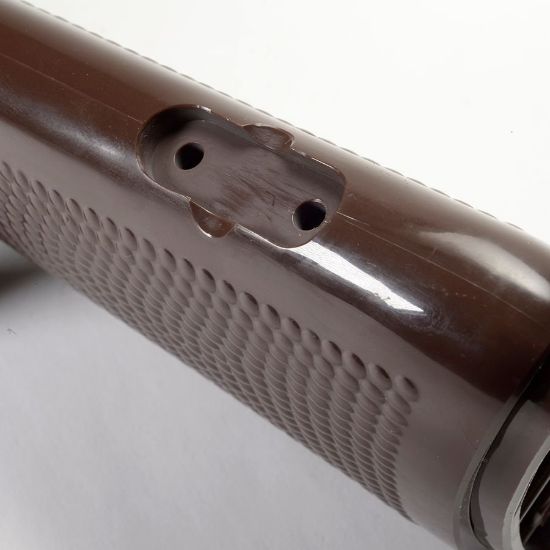 Picture of EAST GERMAN BROWN PEBBLE GRAIN BUTTSTOCK NEW, STRIPPED