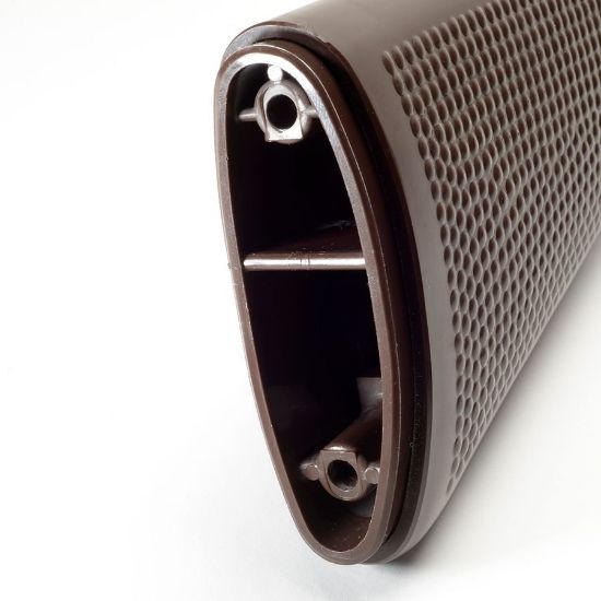 Picture of EAST GERMAN BROWN PEBBLE GRAIN BUTTSTOCK NEW, STRIPPED