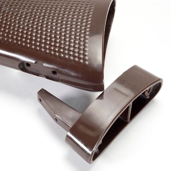 Picture of EAST GERMAN BROWN PEBBLE GRAIN BUTTSTOCK NEW, STRIPPED