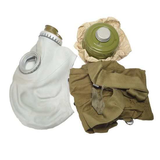 Picture of RUSSIAN GP5 GAS MASK KIT NEW, SOVIET USSR CIVIL GUARD