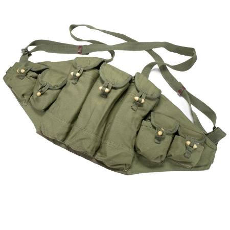 Picture of AK47 BANDOLIER CHEST RIG, OD GREEN, NEW