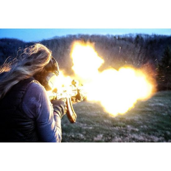Picture of JMAC LAF-26 LOUD AND FLASHY MUZZLE BRAKE, 26x1