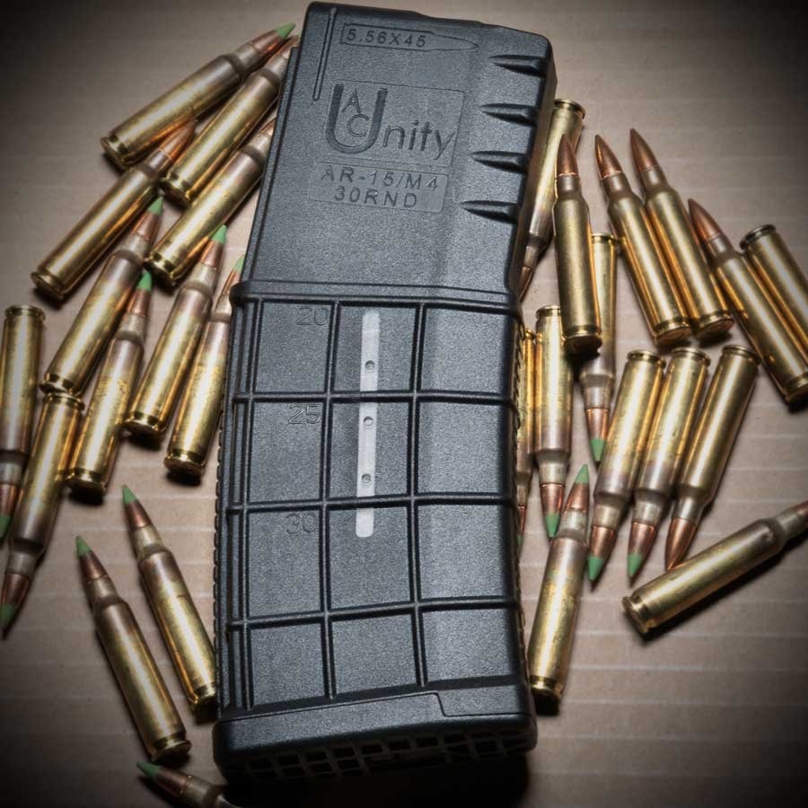 RTG Parts AR15 M4 30rd Window Magazine 5.56x45mm .223, M16, M4, 5.56mm ...
