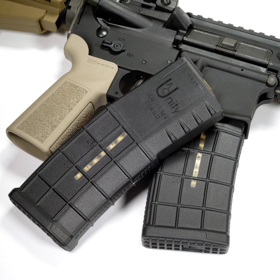 RTG Parts AR15 M4 30rd Window Magazine 5.56x45mm .223, M16, M4, 5.56mm ...