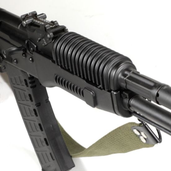 Picture of AK BLACK LOWER HANDGUARD FOR STAMPED RECEIVER, AC-UNITY