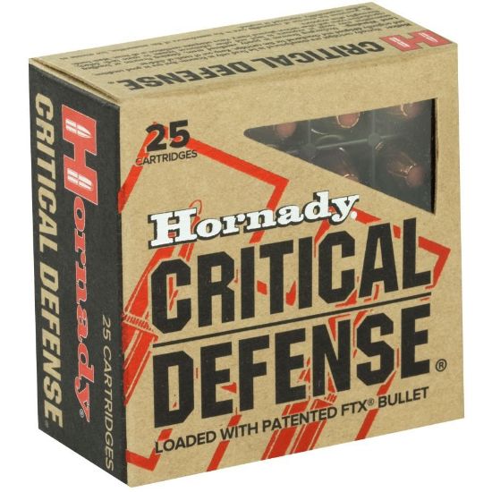 Picture of 9x18MM MAKAROV 95GR FTX FLEXTIP, HORNADY CRITICAL DEFENSE